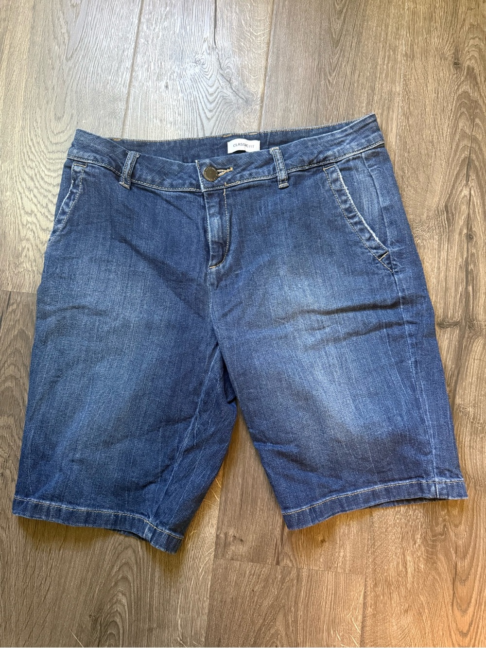 Liz Claiborne Blue Denim Jean Shorts
